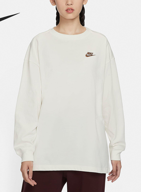 Nike/耐克正品2023新款女子简约宽松休闲时尚运动卫衣HJ0838