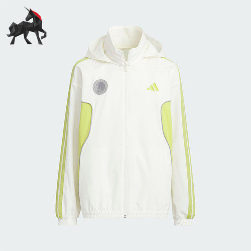 Adidas/阿迪达斯正品JK BTS WV儿童休闲梭织日常运动外套KF4958
