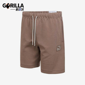 款 2025夏季 男士 宽松健身抽绳透气运动短裤 Puma 634870 彪马正品