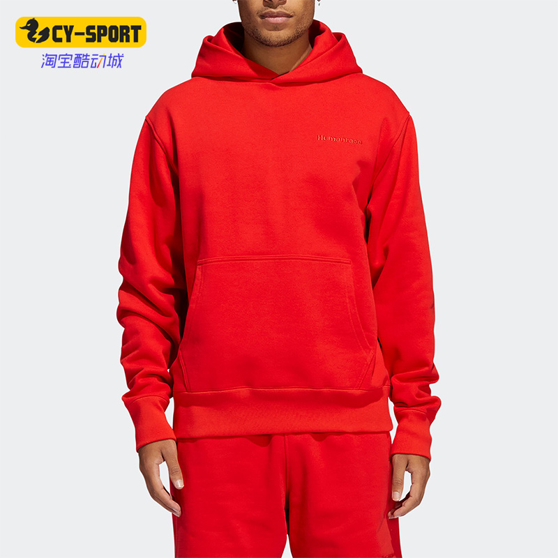 Adidas/阿迪达斯正品三叶草菲董男女运动连帽卫衣套头衫 HF9903