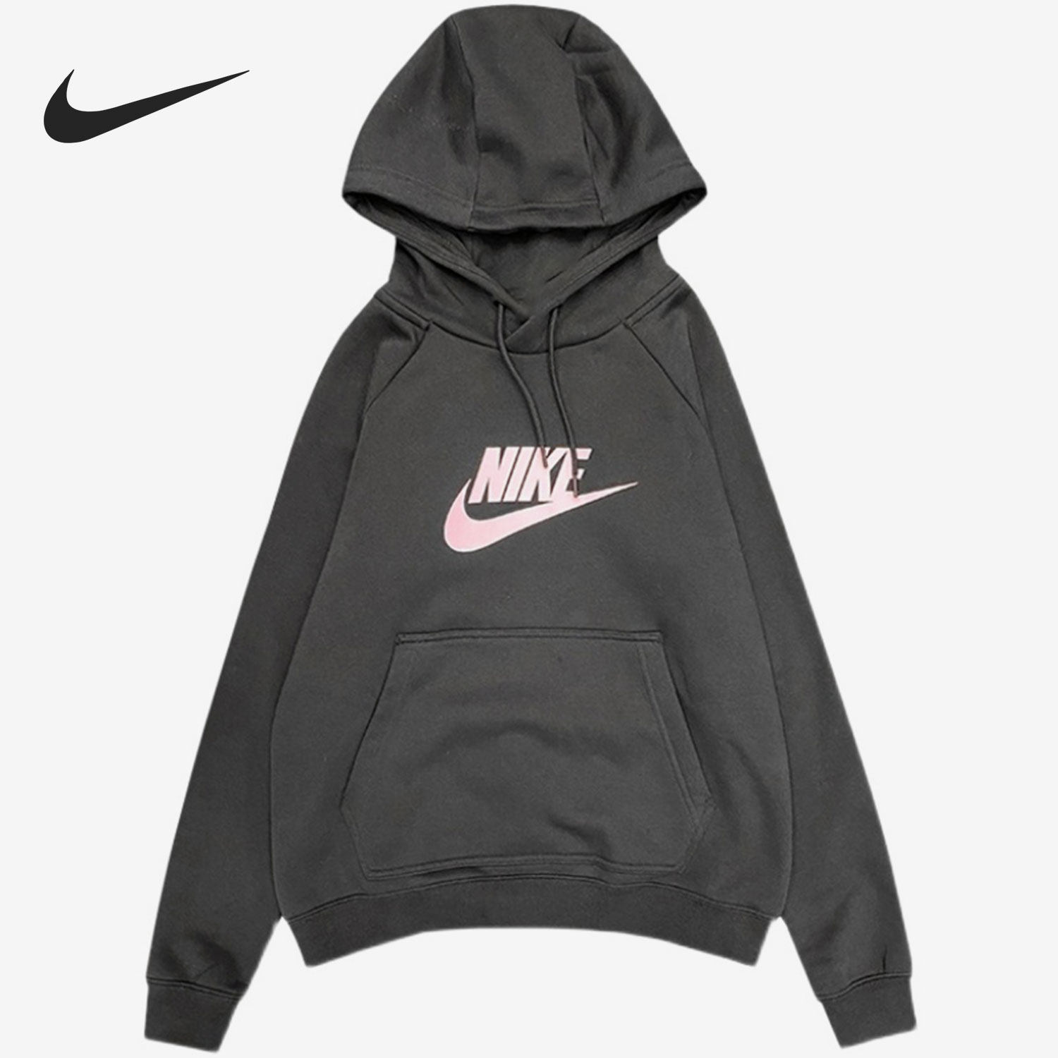 nike/耐克正品2021新款女子针织舒适透气运动休闲连帽卫衣 dj4127