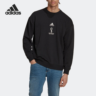 当季 世界杯男子足球运动圆领卫衣HD6391 阿迪达斯正品 Adidas
