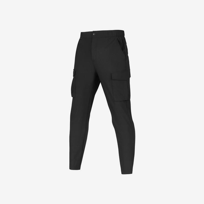 Skechers/斯凯奇正品春秋款男士口袋扣子日常梭织长裤P125M022