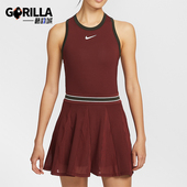 耐克正品 Dri FIT女士网球运动网眼经典 Nike 透气连衣裙FZ6743 619