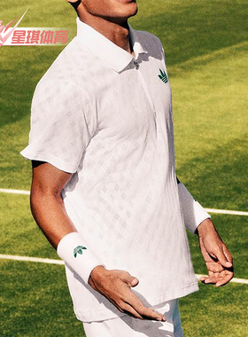 Adidas/阿迪达斯正品三叶草男士运动网球三条纹透气Polo衫JL9675