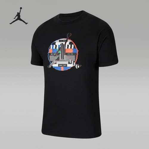 Nike/耐克正品JORDAN 男士运动圆领套头短袖T恤DB9920-010