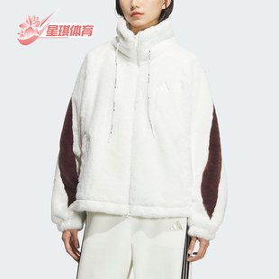 款 2025秋季 女士日常保暖运动宽松外套KC0079 阿迪达斯正品 Adidas