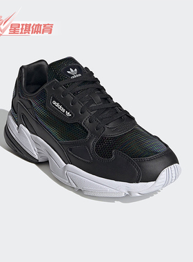 Adidas/阿迪达斯正品三叶草女士透气系带低帮减震休闲鞋EF5517