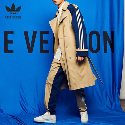 Adidas/阿迪达斯官方正品三叶草休闲男女时尚潮流运动鞋 Q46357