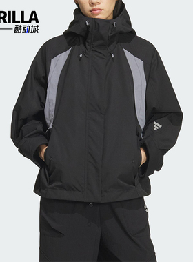 Adidas/阿迪达斯正品FUTURE STYLE女士连帽保暖梭织外套KS0065