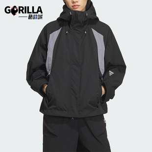 STYLE女士连帽保暖梭织外套KS0065 FUTURE Adidas 阿迪达斯正品