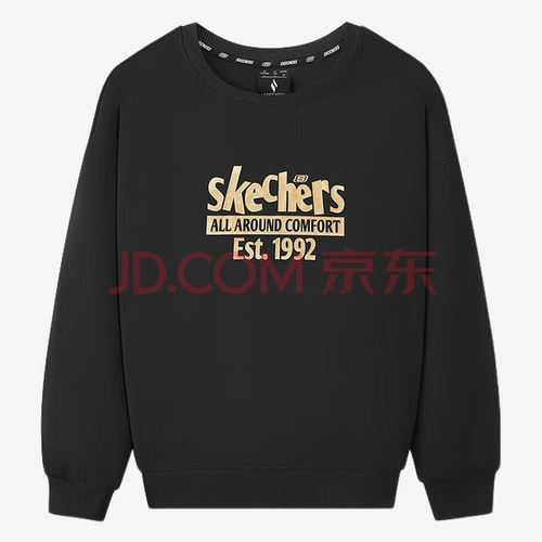 Skechers斯凯奇正品儿童款运动联盟系列长袖T恤L325U085-0018