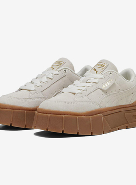 Puma/彪马正品Mayze Stack女士厚底耐磨经典运动板鞋393065-01