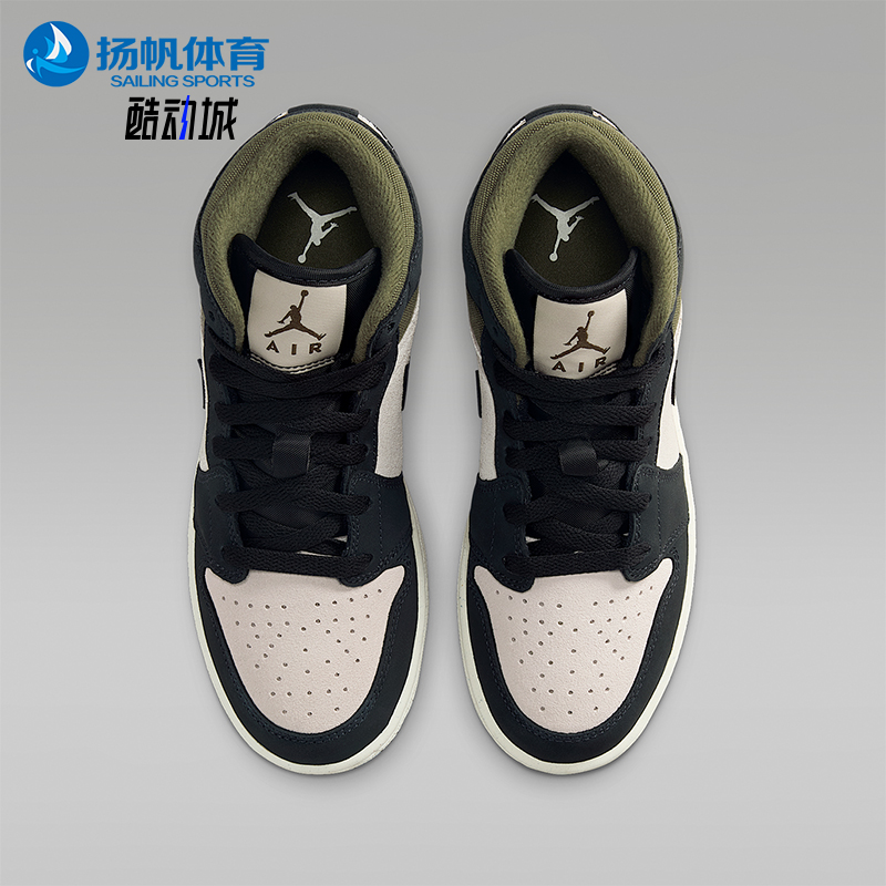 Nike/耐克正品JORDAN GS女子大童透气耐磨中帮运动鞋HV4399-102