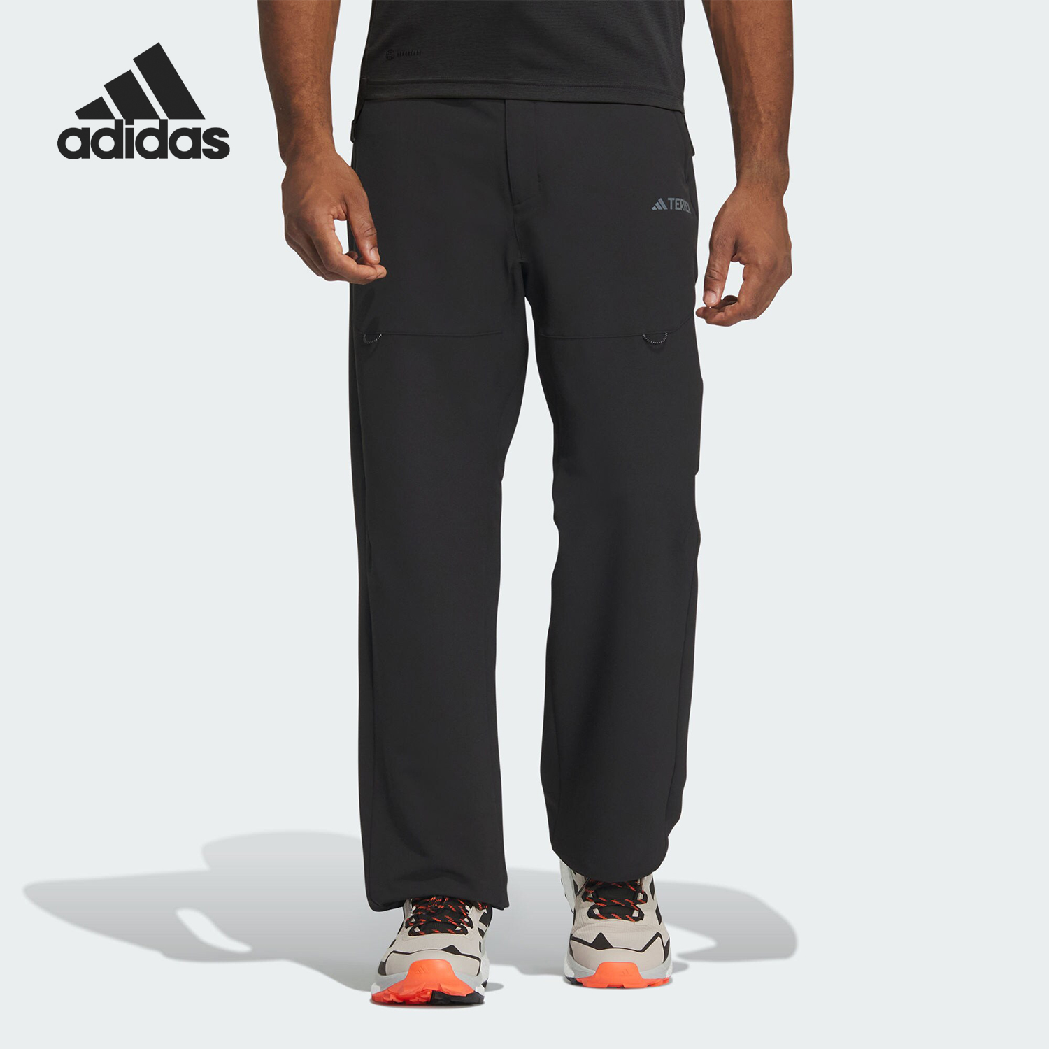 Adidas/阿迪达斯男士户外软壳裤