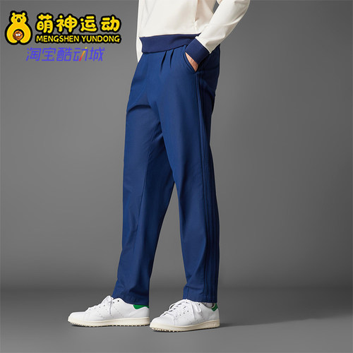 Adidas/阿迪达斯正品三叶草男士训练修身运动高尔夫长裤JF5014
