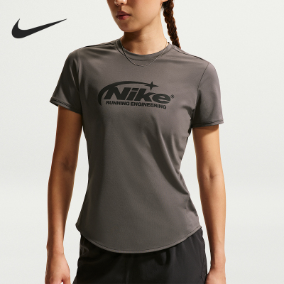 Nike/耐克官方正品2026年女士 圆领运动跑步短袖T恤IO4243-254
