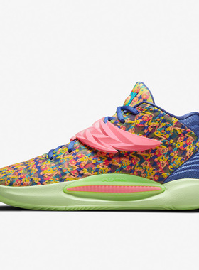 Nike/耐克正品新款KD 14扎染 实战男子中帮运动篮球鞋 DO6903-400