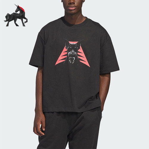 Adidas/阿迪达斯正品ANTED DAWG TEE男士运动篮球短袖T恤JZ9447