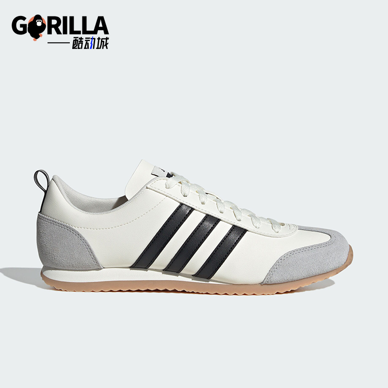 阿迪达斯男女同款复古薄底休闲鞋