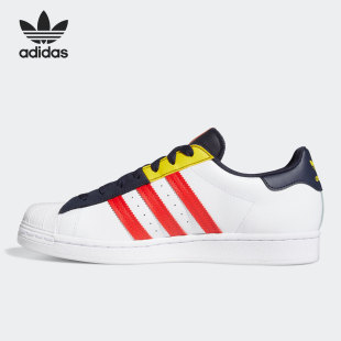 透气休闲板鞋 26夏三叶草男子时尚 H05250 阿迪达斯正品 Adidas