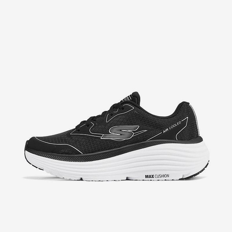 Skechers/斯凯奇正品四季款女士简约系带耐磨运动跑步鞋129472 - 实物图