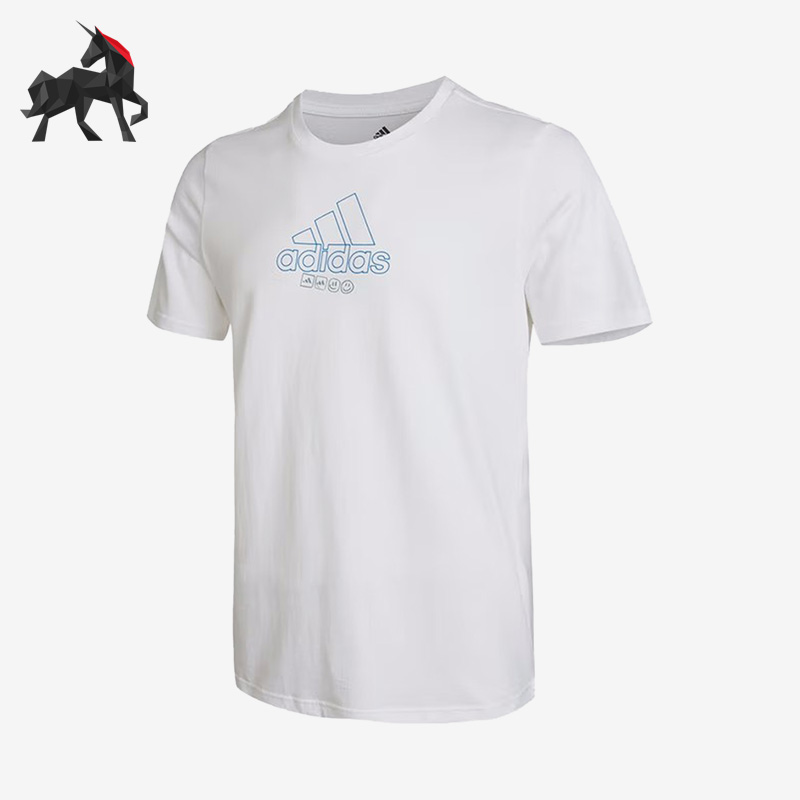 Adidas/阿迪达斯男子运动短袖