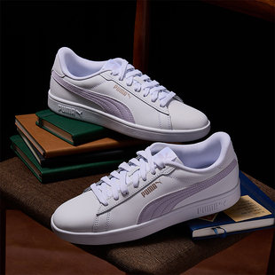 Puma/彪马正品Smash 3.0 L男女耐磨低帮休闲板鞋390987-08