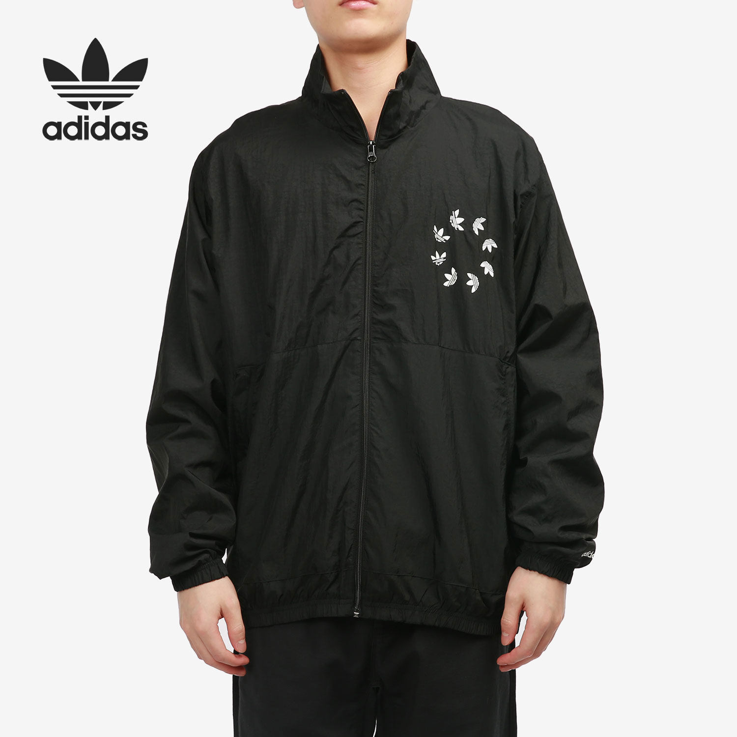 Adidas/阿迪达斯正品2021年夏季新款男子休闲运动外套 H37740