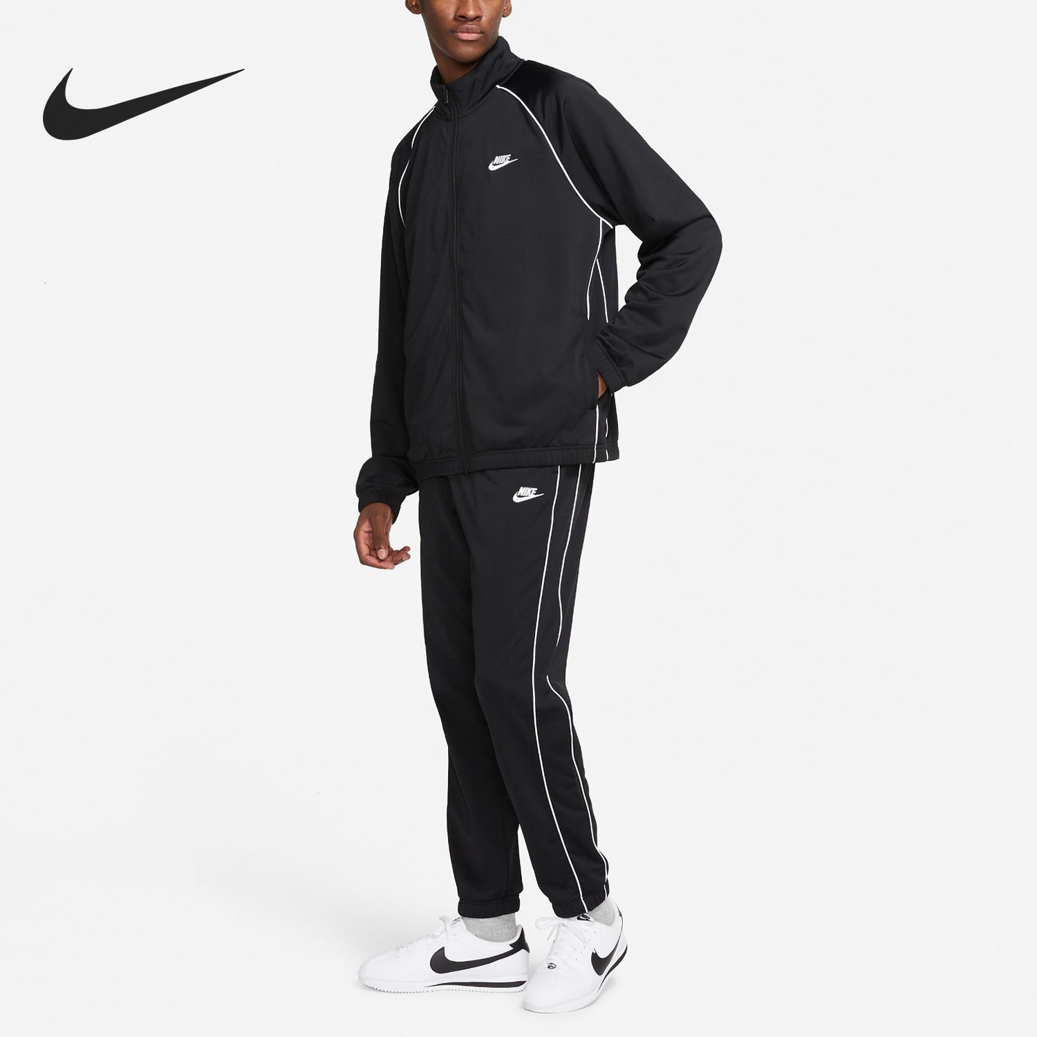 Nike/耐克正品夏季男子新款运动休闲训练时尚套装CZ9988-010