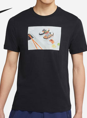 Nike/耐克官方正品年新款男子美食印花短袖夏季运动T恤DD1327-010