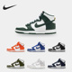 耐克正品 男女高帮复古板鞋 Dunk Nike Retro DD1399 105