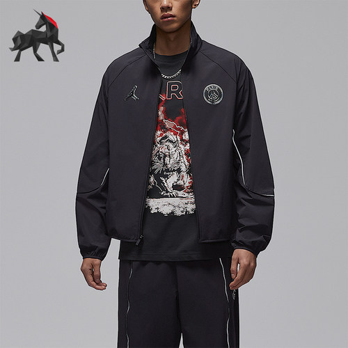 Nike/耐克正品JORDAN男士立领耐穿休闲经典运动外套IF3798-018