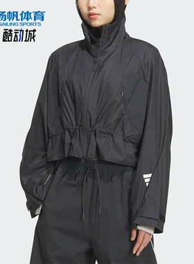 Adidas/阿迪达斯正品FOS FUSTL W JKT女士经典短款休闲外套JM4271