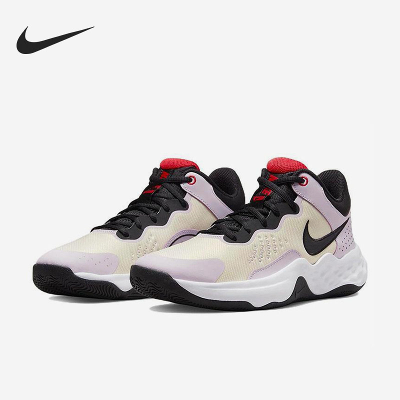 耐克男士透气圆头简约篮球鞋