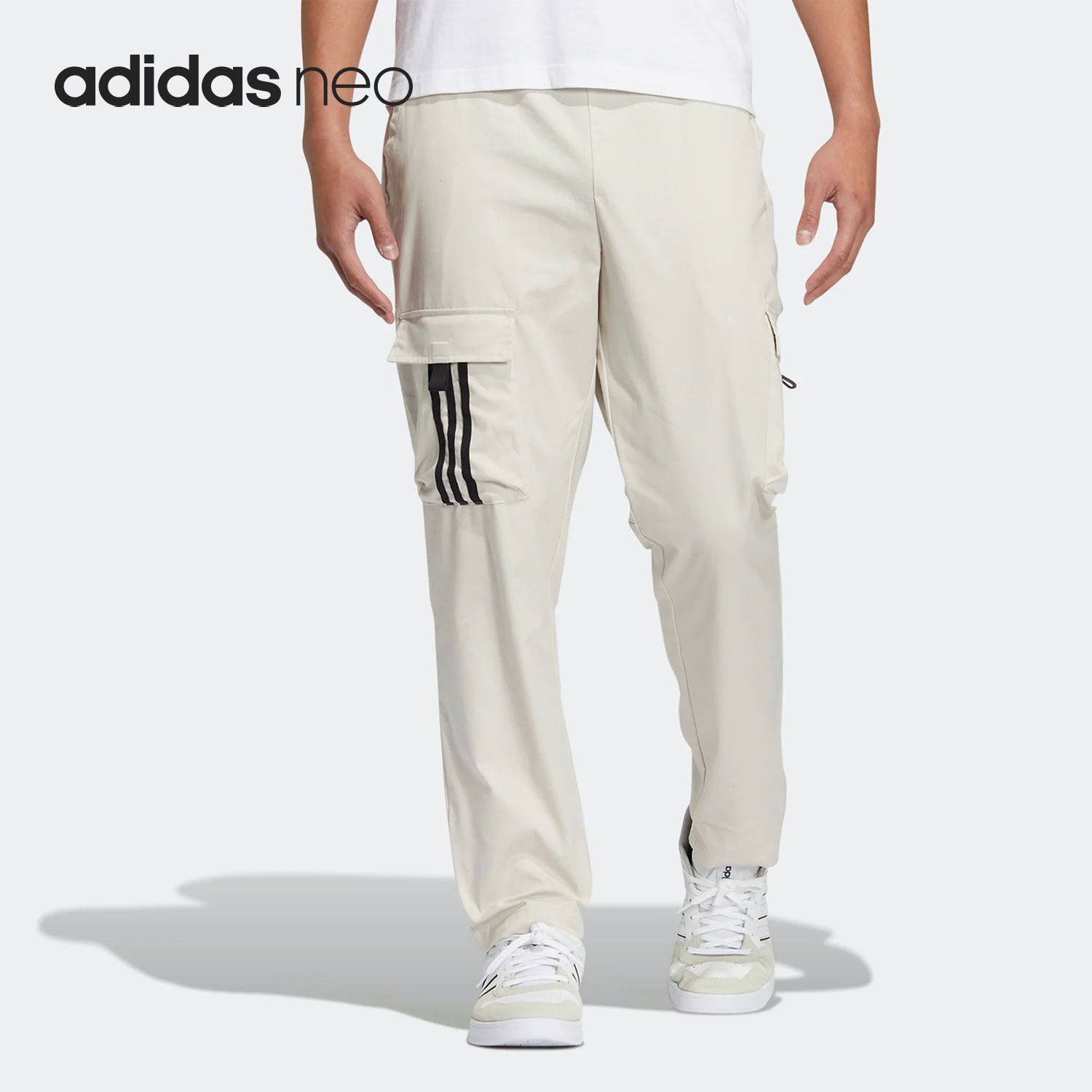 Adidas/阿迪达斯正品neo新款休闲简约男子运动长裤 HC9672