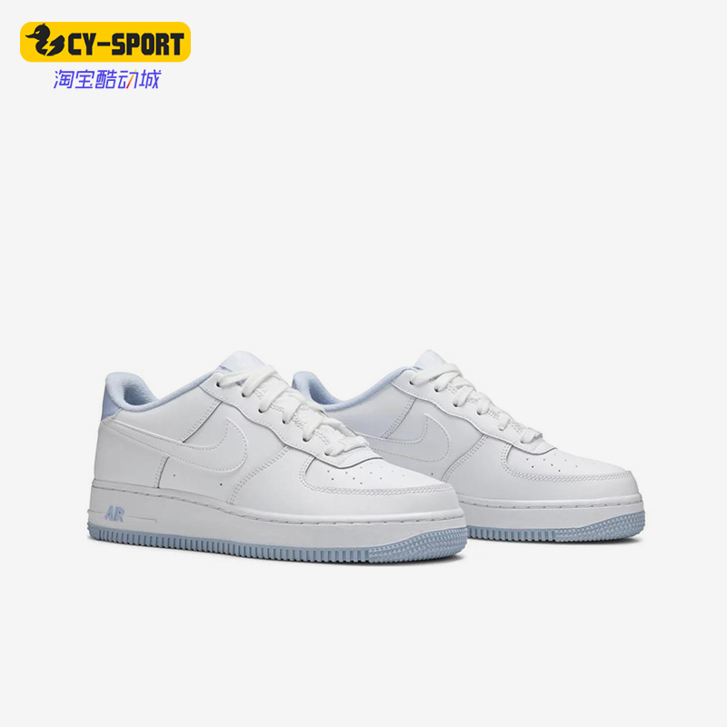 Nike/耐克正品Air Force 1 GS女子大童经典低帮板鞋CD6915-103