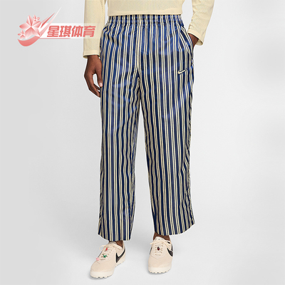 Nike/耐克正品Bode Rec男士休闲训练条纹运动时尚长裤FJ0202-122