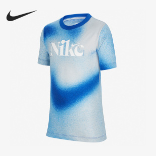 Nike/耐克正品新款大童运动休闲时尚圆领短袖T恤FD3932-480
