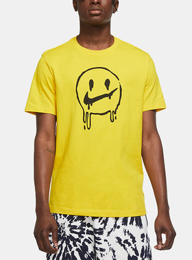 Nike/耐克正品新款男子跑步训练休闲运动短袖T恤CV2111-735