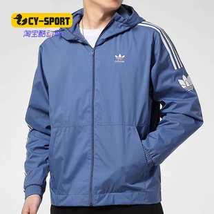 运动服连帽外套GN3552 三叶草夹克男子春新款 Adidas 阿迪达斯正品