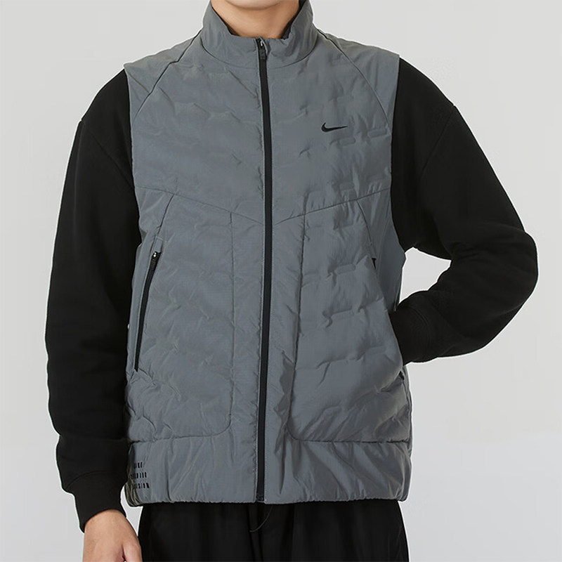 Nike/耐克正品新款男士运动综训跑步反光马甲FZ1132-035