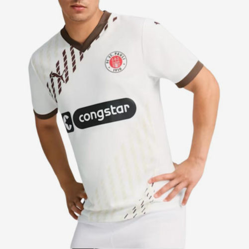 PUMA彪马正品FC St. Pauli男款吸湿排汗短袖T恤778651-02