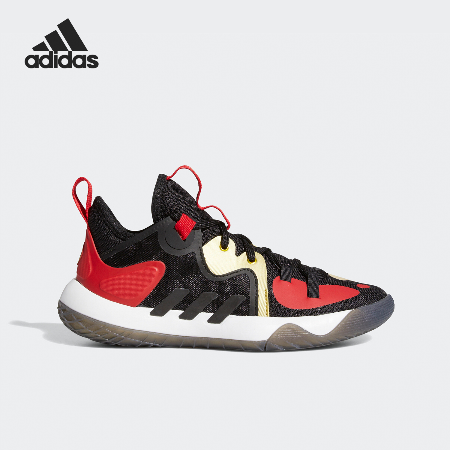 阿迪达斯大童耐磨系带篮球鞋