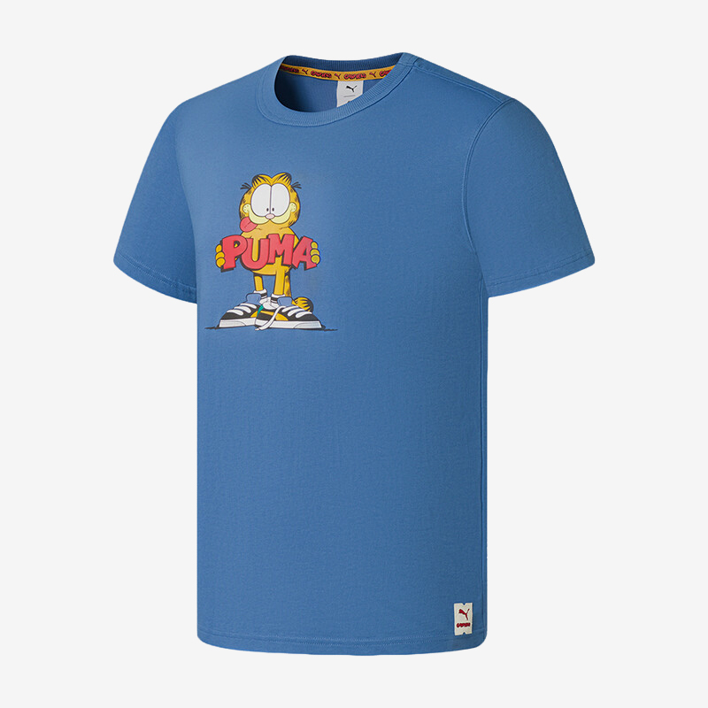 Puma/彪马正品夏季新款男子时尚印花休闲短袖T恤534433-48