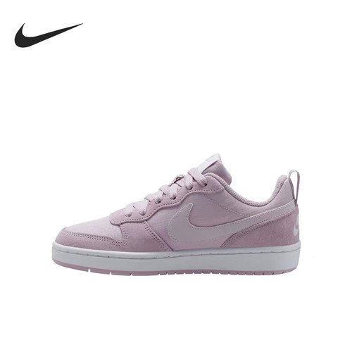 Nike/耐克正品CourtBorough新款紫白色经典街头板鞋CD6144-500