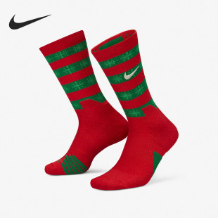 休闲男女圣诞篮球训练舒适袜一双装 DA5097 耐克官方正品 Nike 657