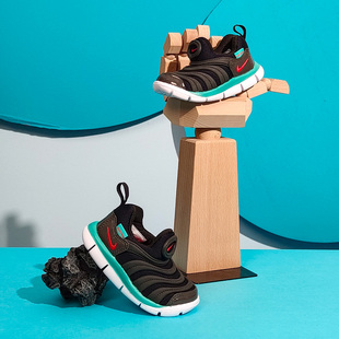 耐克官方正品 FREE Nike DYNAMO 702 婴童毛毛虫运动休闲鞋 343938