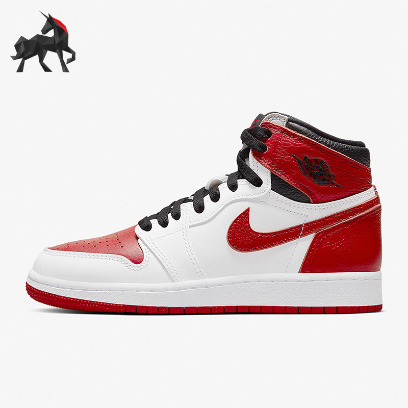 Nike/耐克正品JORDAN GS女子大童耐磨高帮透气篮球鞋575441-161