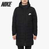 耐克正品 男子中长款 NSW FILL 连帽保暖羽绒服AJ7949 DOWN Nike